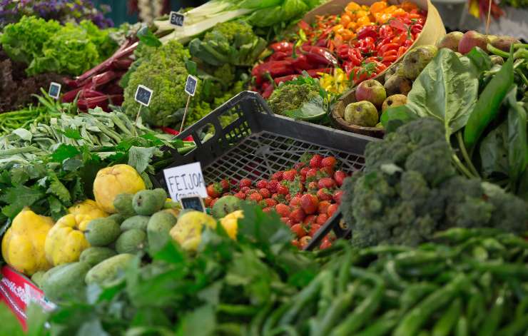 Feria de verduras