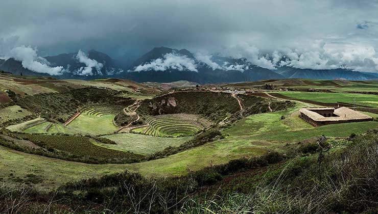 Las ruinas incas y la casona que forman el entorno de Mil (Foto de milcentro.pe).