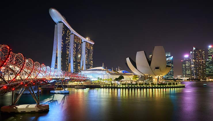 SIngapur es uno de las ciudades sostenibles actuales que son un ejemplo a nivel mundial (Foto de Timo Volz - Pexels).