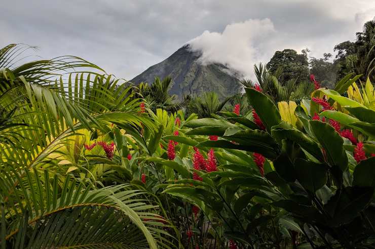 Volcán Arenal en Costa Rica
