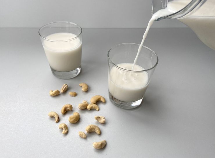 Leche de anacardos