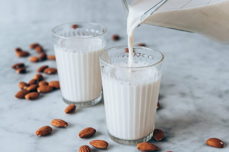 leche de almendras