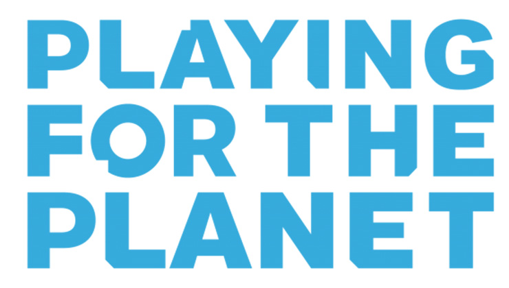 Logo de la iniciativa Playing for the Planet (Foto de Playing for the Planet).