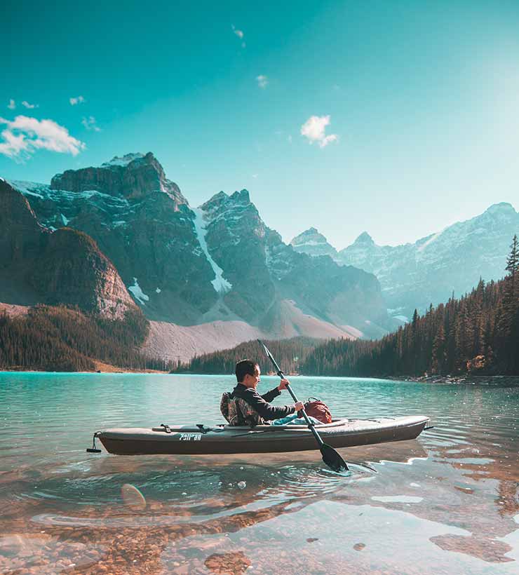 Pocos deportes generan tanta paz interior como el kayak (Foto de Jaime Reiner - Pexels).