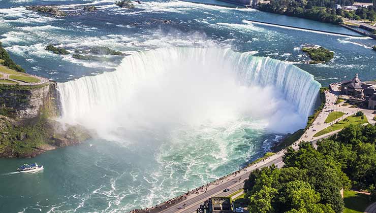 Las cataratas del Niagara son las más caudalosas de América del Norte (Foto de Pixabay - Pexels).
