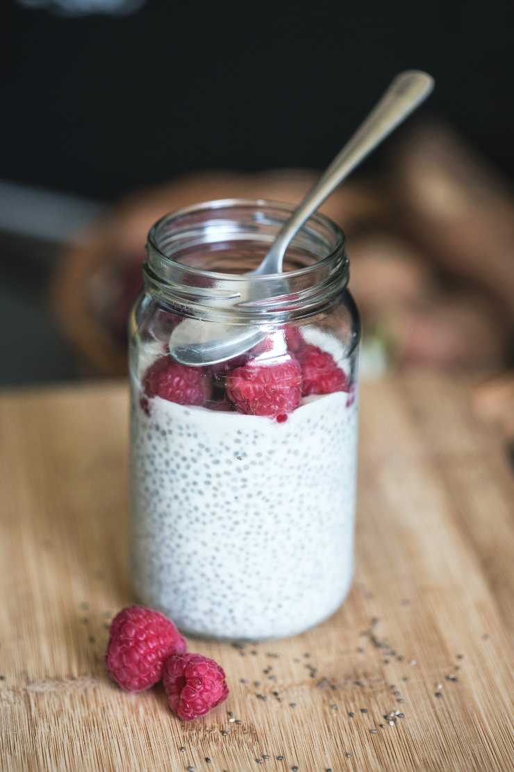 Receta pudding de chía