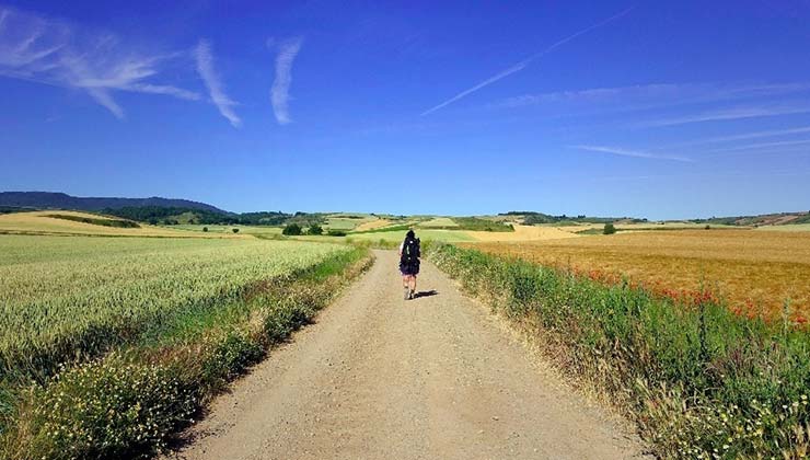 Para peregrinar debes entrenar porque el Camino de Santiago es un reto físico (Foto de José Miguel Blasco - Vive el Camino).