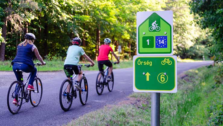 La red EuroVelo está presente en todo Europa y permite recorrer el continente en bici de punta a punta (Foto: EuroVelo - Twitter).