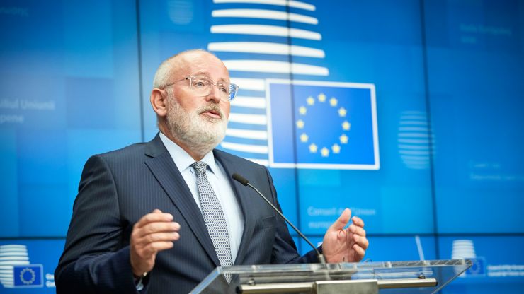 Frans Timmermans y el cambio climático: "Nuestros hijos tendrán guerras por comida y agua"