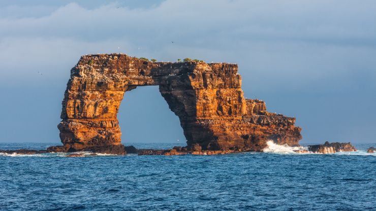 Se derrumbó el Arco de Darwin, un ícono de las Galápagos