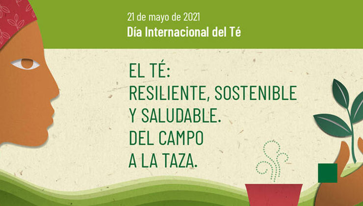 Imagen promocional del Día Internacional del Té promocionado por la FAO (Foto: fao.org).