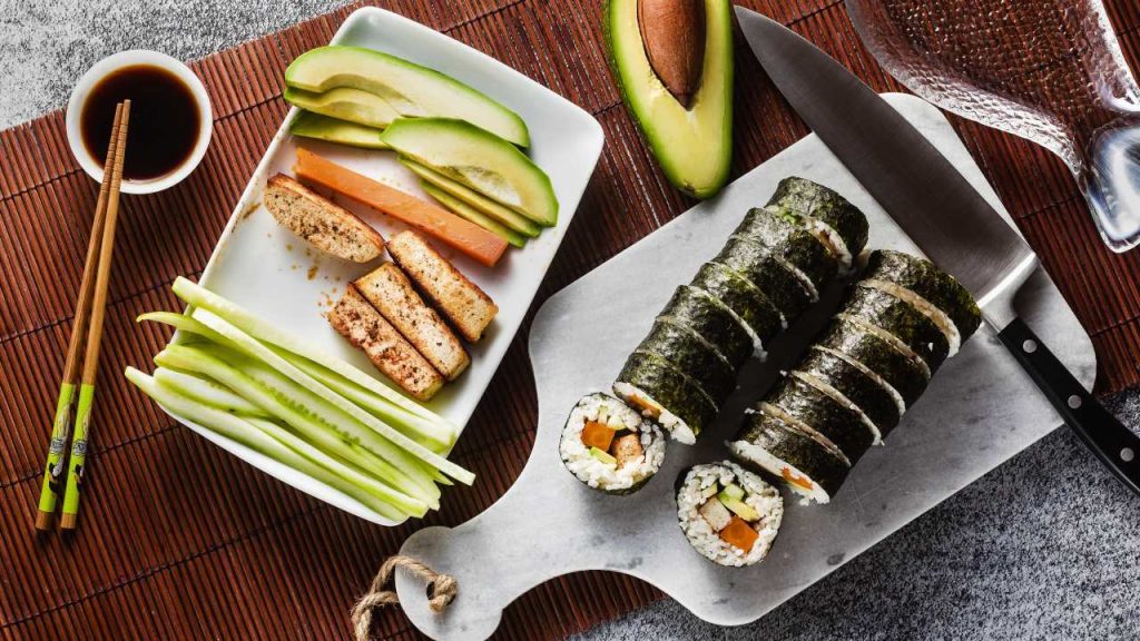 Receta de sushi vegano: todo el sabor sin nada de pescado