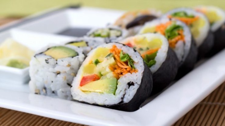 variedad sushi